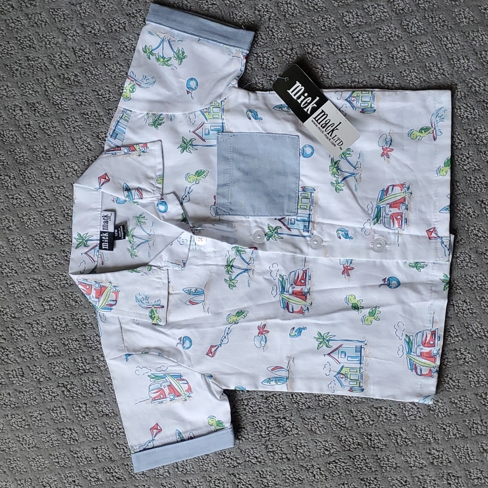 Mick Mack Size 12 months shirt